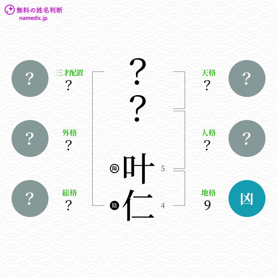 叶仁 かなと という男の子の名前 読み方 子供の名付け支援サービス 赤ちゃん命名 名前辞典