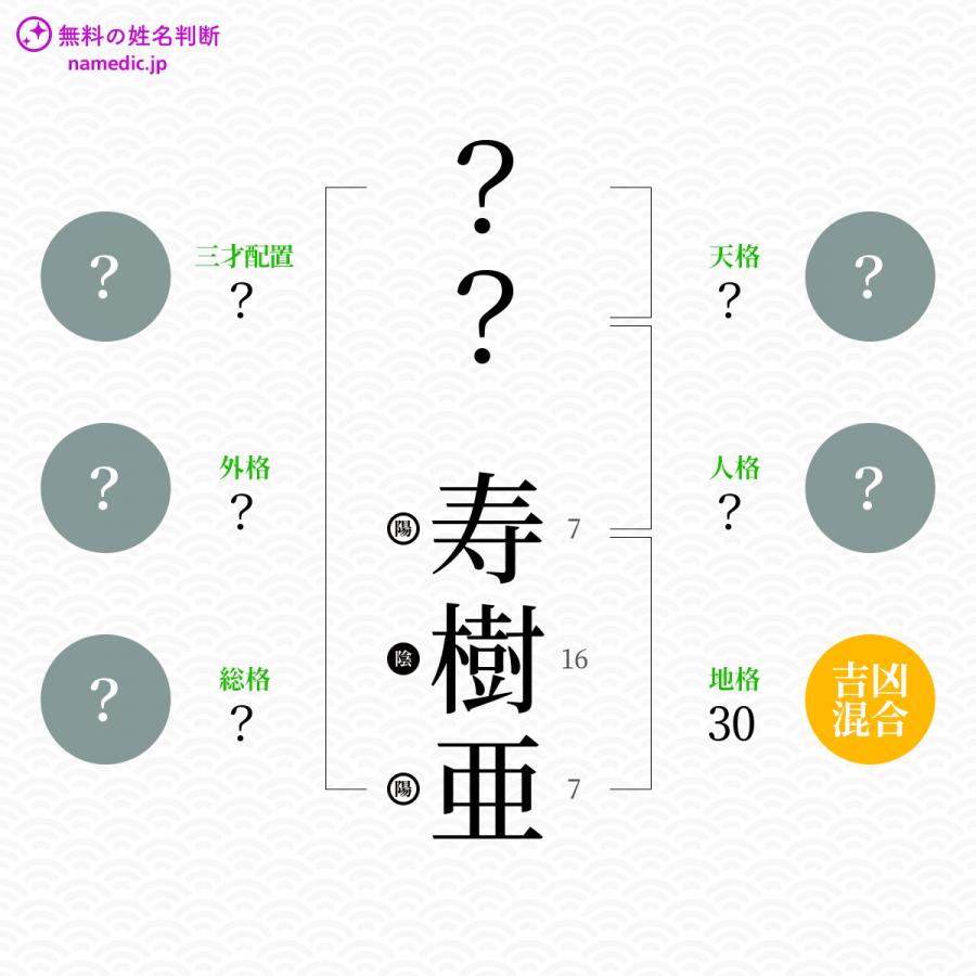 寿樹亜 じゅきあ という男の子の名前 読み方 子供の名付け支援サービス 赤ちゃん命名 名前辞典