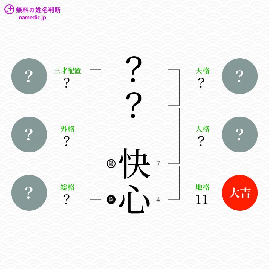 快心 かいしん という男の子の名前 読み方 子供の名付け支援サービス 赤ちゃん命名 名前辞典