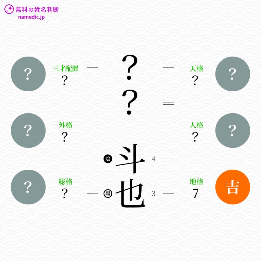 斗也 とうや という男の子の名前 読み方や意味 赤ちゃん命名 名前辞典 ネムディク