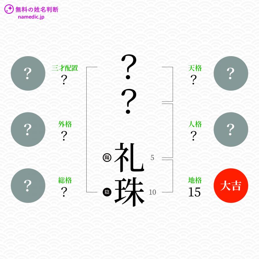 礼珠 れいじゅ という女の子の名前 読み方 子供の名付け支援サービス 赤ちゃん命名 名前辞典