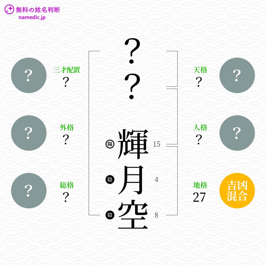 輝月空 きるあ という男の子の名前 読み方 子供の名付け支援サービス 赤ちゃん命名 名前辞典