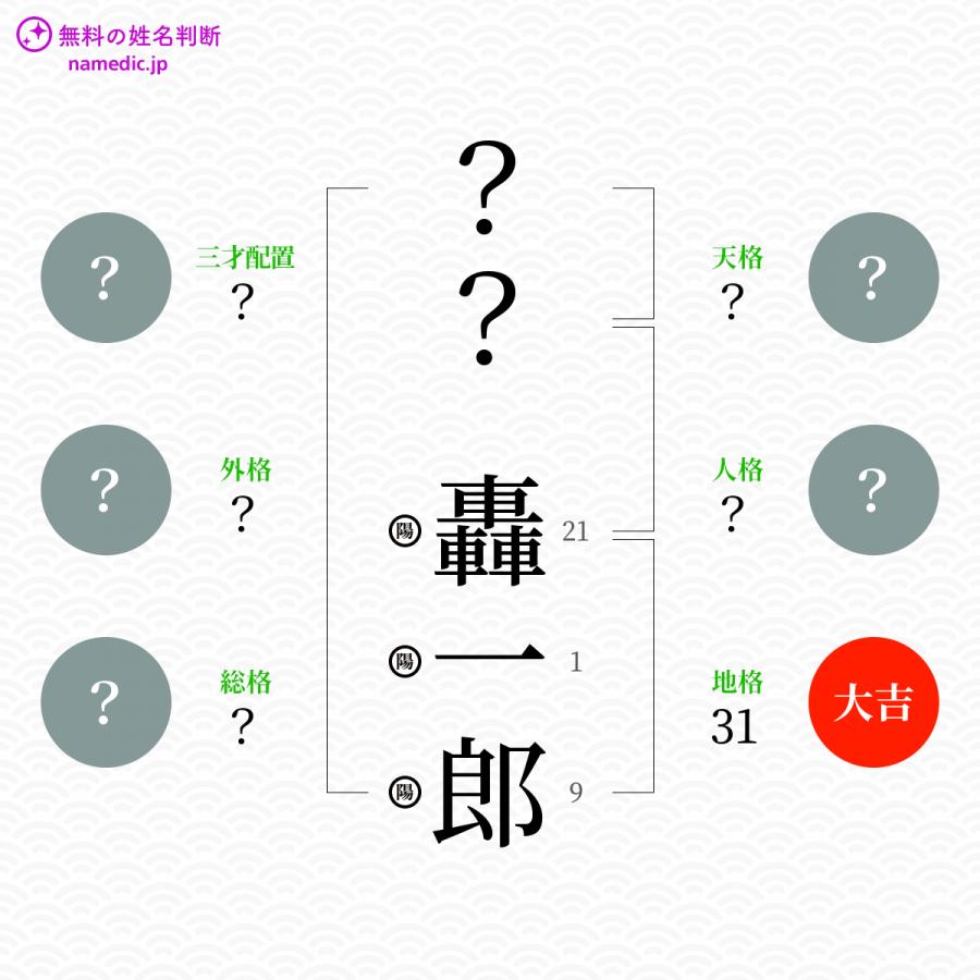 轟一郎 ごういちろう という男の子の名前 読み方 子供の名付け支援サービス 赤ちゃん命名 名前辞典